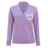 K-12 Cosplay Sweater Melanie Martinez K 12 Costume K-12 Crybaby Purple Sweater